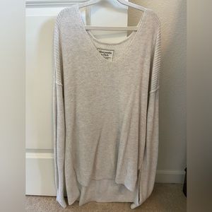 COPY - Abercrombie and fitch grey sweater tunic in xs
